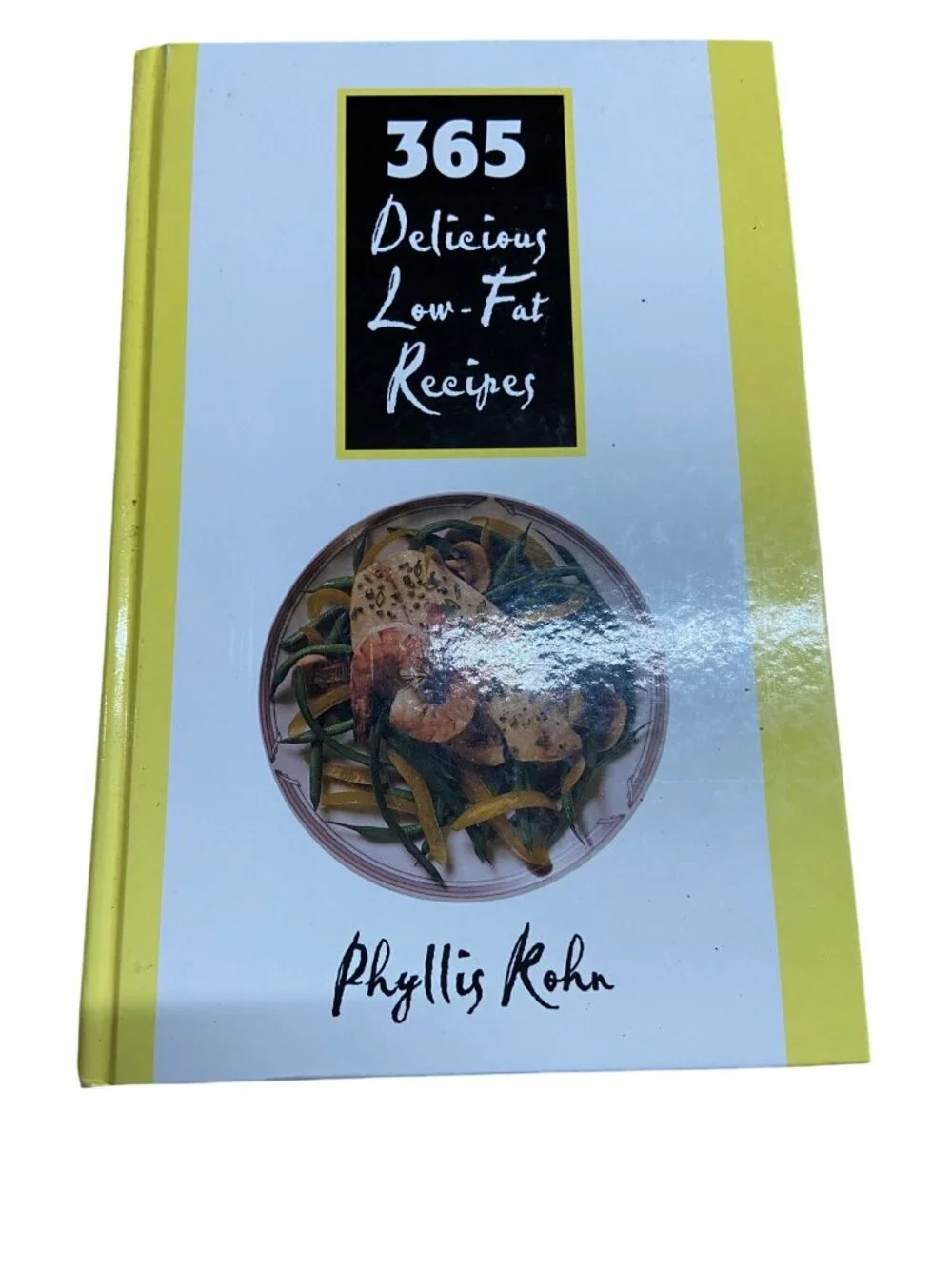 365 Delicious Low-Fat Recipes Cookbook by Phyllis Kohn 2000 Hardcover Diet